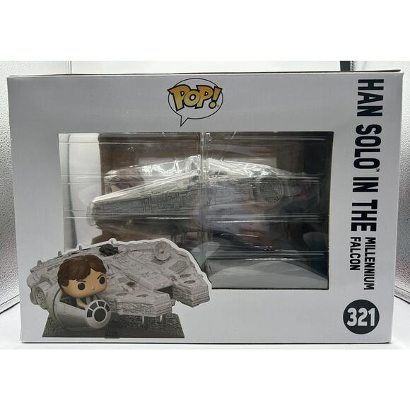 Funko Pop! Star Wars Han Solo Millenium Falcon #321 - Picture 5 of 7